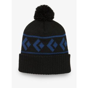 Czapka zimowa Black Diamond Tom Pom Beanie - black. Czarne czapki Black Diamond, bez wzorów, sportowe. Za 125,99 zł.
