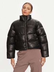 Karl Kani Kurtka zimowa Serif 61760010 Czarny Regular Fit. Czarne kurtki Karl Kani, na zimę, xs, bez wzorów, ze skóry, bez kaptura. Za 429,99 zł.