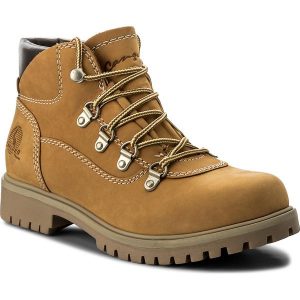 Trapery CANGURO - A028-305 Yell/Brown. Buty zimowe marki Canguro. W wyprzedaży za 149,00 zł.
