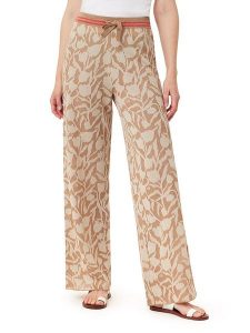 Scotch & Soda Spodnie w kolorze karmelowym rozmiar: M. Brązowe spodnie z wysokim stanem Scotch & Soda, bez wzorów, z materiału, z podwyższonym stanem. Za 173,99 zł.