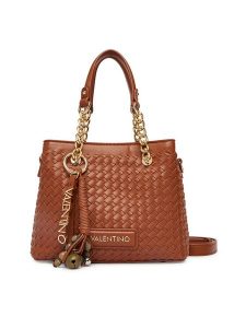 Valentino Torebka Gea VBS9UC06 Brązowy. Brązowe torebki klasyczne Valentino, bez wzorów, ze skóry, bez dodatków. Za 649,99 zł.