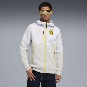 Bluza piłkarska z kapturem Puma Dortmund 25/26. Bluzy Puma, l, bez wzorów, z materiału, z kapturem. Za 379,99 zł.