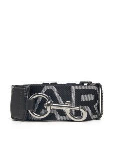 Marc Jacobs Wymienny pasek do torebki 2S3SST001S02 Czarny. Czarne paski Marc Jacobs, bez wzorów, z materiału, bez dodatków. Za 449,99 zł.