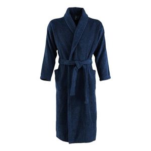 Szlafrok Pałacowy Unisex Dla Dorosłych. Niebieskie szlafroki SOL'S, l, z aplikacjami, z bawełny, bez kaptura. Za 399,99 zł.