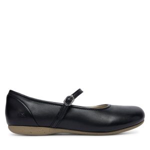 Baleriny Josef Seibel. Czarne balerinki Josef Seibel, bez wzorów, bez obcasa, bez zapięcia. Za 389,99 zł.