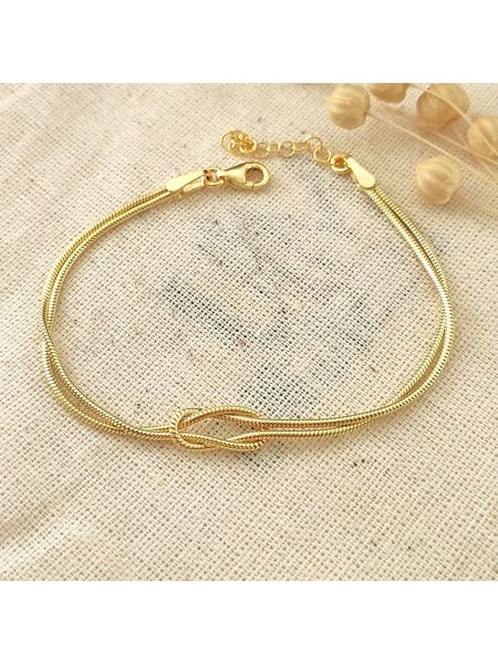 Miu Silver Pozłacana bransoletka rozmiar: onesize. Szare bransoletki Miu Silver, pozłacane. Za 122,09 zł.