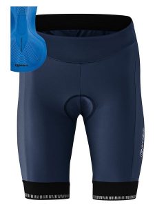 Gonso Szorty kolarskie "Sitivo" w kolorze granatowym rozmiar: 36. Niebieskie spodenki sportowe Gonso, m, bez wzorów, z materiału, rowerowe. Za 259,95 zł.