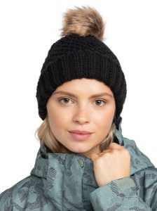 Czapka z mankietem dla Kobiety BLIZZARD Czarny. Czarne czapki Roxy, bez wzorów, z dzianiny. Za 83,99 zł.
