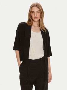 Joseph Ribkoff Kardigan 241107 Czarny Regular Fit. Czarne kardigany Joseph Ribkoff, z syntetyku. Za 369,99 zł.