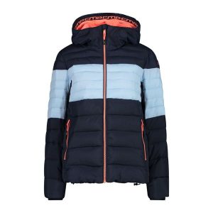 Damska kurtka z kapturem CMP. Niebieskie kurtki CMP, xs, bez wzorów, z puchu, z kapturem. Za 329,99 zł.