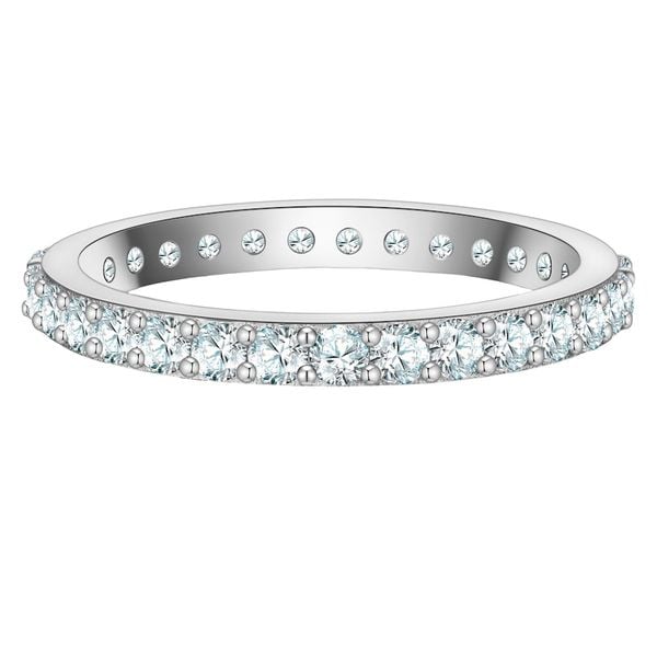 Glanzstücke München Pierscionek z Srebra Sterling w srebrze Pierścionki 1 ct Damski. Białe pierścionki Glanzstücke München, z cyrkonią, srebrne. Za 239,99 zł.