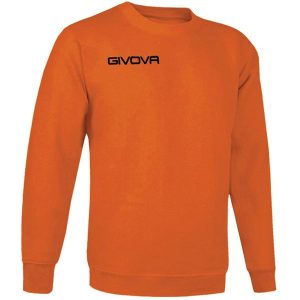 Bluza piłkarska dla dorosłych Givova Maglia One pomarańczowa. Brązowe bluzy Givova, s, bez wzorów, bez kaptura. Za 78,97 zł.