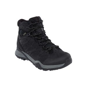 Buty turystyczne damskie The North Face W Hedgehog Hike II Mid GTX. Czarne buty trekkingowe The North Face, bez zapięcia. Za 579,00 zł.