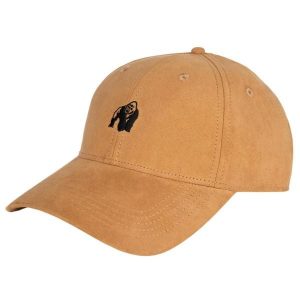 Cody Suede Czapka - Beżowy. Brązowe czapki GORILLA WEAR, bez wzorów. Za 147,00 zł.
