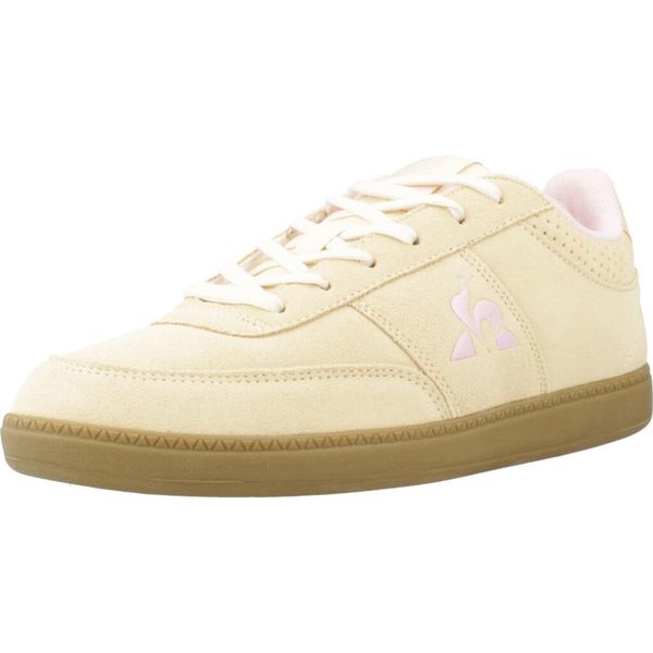 Buty LE COQ SPORTIF LCS DERBY Beżowy. Brązowe buty trekkingowe le coq sportif, z tkaniny, bez zapięcia. Za 279,99 zł.