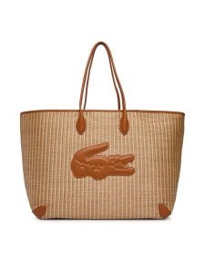 Lacoste Torebka NF5247PB Niebieski. Niebieskie shopper bag Lacoste, bez wzorów, z syntetyku, bez dodatków. Za 687,99 zł.