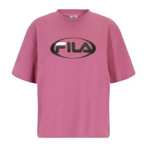 Koszulka damska FILA Luka Relaxed. Czarne bluzki Fila, s, bez wzorów, casualowe, bez kołnierzyka, bez ramiączek. Za 99,99 zł.