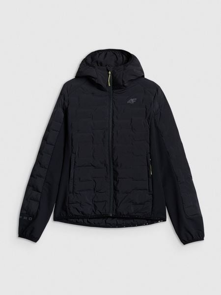 4F Kurtka trekkingowa z wypełnieniem Primaloft Silver damska - czarna XL. Czarne kurtki 4f, na lato, l, bez wzorów, z materiału, bez kaptura. Za 399,99 zł.