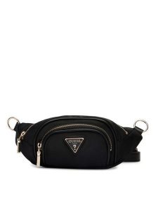 Guess Nerka Follie TWNN96 76080 Czarny. Czarne nerki i saszetki Guess, z aplikacjami, z materiału. Za 549,99 zł.