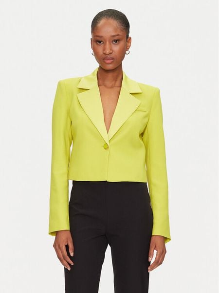 Marciano Guess Marynarka 5GGN13 7300A Żółty Slim Fit. Żółte marynarki i żakiety Marciano Guess, z aplikacjami, z syntetyku. Za 569,99 zł.