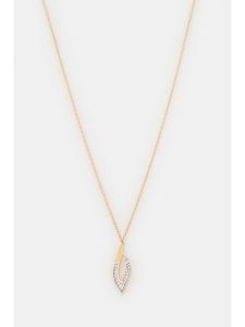 ATELIER DU DIAMANT Złoty naszyjnik "Antonella" z diamentami - dł. 42 cm rozmiar: onesize. Żółte naszyjniki ATELIER DU DIAMANT, z diamentem, złote. Za 1 122,99 zł.