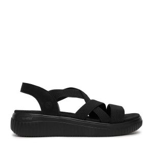 Sandały Remonte. Brązowe sandały Remonte, bez wzorów, bez obcasa, na płaskiej podeszwie, bez zapięcia. Za 329,99 zł.