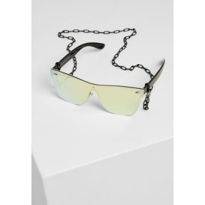 Okulary przeciwsłoneczne Urban classic 103 chain. Czarne okulary przeciwsłoneczne Urban Classics. Za 168,00 zł.