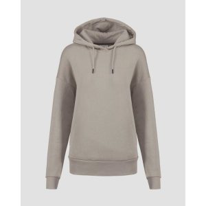 Bluza damska Dolomite Logo SAFARI BROWN. Brązowe bluzy Dolomite, bez wzorów, bez kaptura. W wyprzedaży za 267,00 zł.