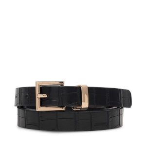 Pasek Damski Jenny Fairy. Czarne paski Jenny Fairy, bez wzorów. Za 29,99 zł.