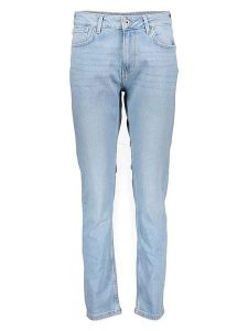 Pepe Jeans Dżinsy - Slim fit - w kolorze błękitnym rozmiar: W25/L28. Niebieskie jeansy Pepe Jeans, z aplikacjami, z jeansu. Za 217,45 zł.