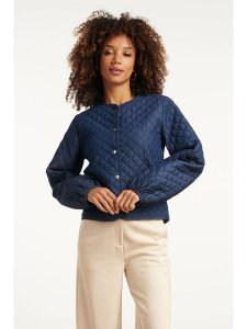 Smashed Lemon Kurtka w kolorze granatowym rozmiar: L. Niebieskie kurtki Smashed Lemon, l, bez wzorów, z bawełny, bez kaptura. Za 126,99 zł.