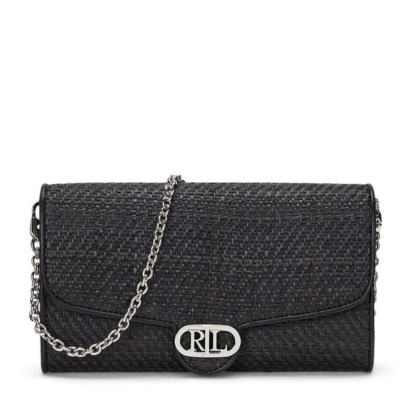 Torebka LAUREN RALPH LAUREN. Czarne torebki klasyczne Lauren Ralph Lauren, bez wzorów, bez dodatków. Za 619,99 zł.