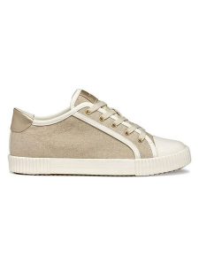 Geox Sneakersy "Blomiee" w kolorze beżowym rozmiar: 37. Brązowe trampki Geox, bez wzorów, bez zapięcia. Za 173,99 zł.