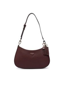 Guess Torebka Noelle II HWZG96 72180 Bordowy. Czerwone torebki klasyczne Guess, z aplikacjami, ze skóry, bez dodatków. Za 544,99 zł.