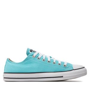 Trampki Converse. Czarne trampki Converse, bez wzorów, bez zapięcia. Za 269,99 zł.