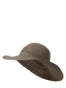 Marie Lund Kapelusz Kobiety papier brązowy|szary, ONE SIZE. Brązowe kapelusze Marie Lund, bez wzorów. Za 179,95 zł.