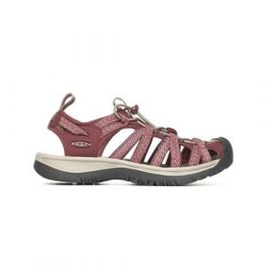 Buty do chodzenia damskie Teva Keen Whisper. Czerwone buty trekkingowe Teva, z materiału, bez zapięcia. Za 724,00 zł.
