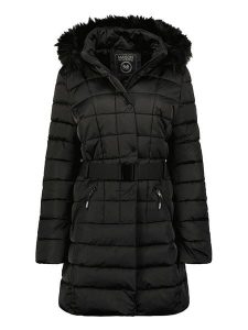 Maison Montaigne Parka "Anemomai" w kolorze czarnym rozmiar: XL. Czarne płaszcze Maison Montaigne, xl, z aplikacjami, z tkaniny, bez kaptura. Za 241,56 zł.