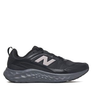 Buty do biegania New Balance. Czarne buty sportowe New Balance, bez wzorów, bez zapięcia, do biegania. Za 449,99 zł.