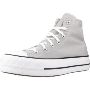 Buty CONVERSE CHUCK TAYLOR ALL STAR LIFT Szary. Szare buty trekkingowe Converse, z tkaniny, bez zapięcia. Za 405,91 zł.