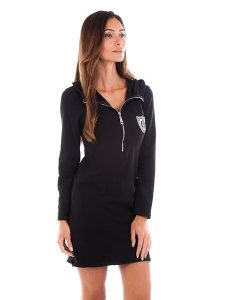 Manon Bastille Sukienka w kolorze czarnym rozmiar: 48/50. Czarne sukienki Manon Bastille, bez wzorów, klasyczne, bez kołnierzyka, bez ramiączek, mini. Za 65,99 zł.