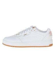 Puma Skórzane sneakersy "Court Classic Lux" w kolorze białym rozmiar: 40,5. Białe trampki Puma, bez wzorów, bez zapięcia. Za 296,47 zł.