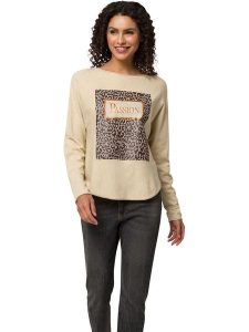 Heine Koszulka w kolorze beżowym rozmiar: 36. Brązowe bluzki Heine, bez wzorów, bez kołnierzyka, bez ramiączek. Za 60,99 zł.