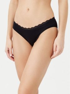 Triumph Komplet 2 par fig klasycznych Feel Of Cotton 10225045 Czarny. Czarne komplety bielizny Triumph, bez wzorów, z bawełny. Za 79,99 zł.