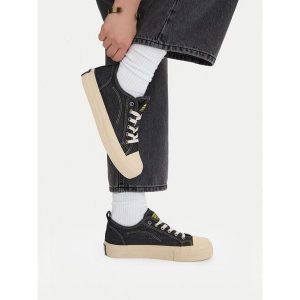 Trampki G-Star. Niebieskie trampki G-Star, bez wzorów, bez zapięcia. Za 143,99 zł.