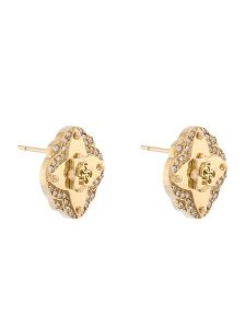 Guess Kolczyki JUBE05 510JW Złoty. Żółte kolczyki Guess, metalowe. Za 209,99 zł.