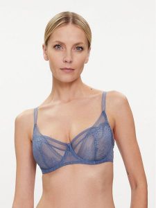 Passionata Biustonosz z fiszbiną Maddie P47H10 Niebieski. Niebieskie biustonosze Passionata, bez wzorów, z syntetyku. Za 239,99 zł.