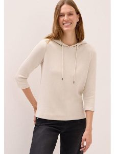 Cecil Bluza w kolorze beżowym rozmiar: M. Brązowe bluzy Cecil, m, bez wzorów, z kapturem. Za 171,28 zł.