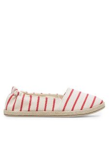 Jenny Fairy Espadryle KAYLA WSK1609-05 Biały. Białe espadryle Jenny Fairy, bez wzorów, z materiału, bez obcasa. Za 41,99 zł.