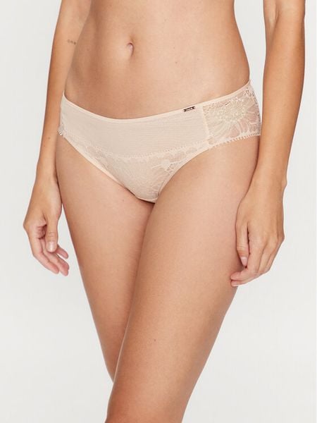 Chantelle Figi klasyczne Day To Night C15F30 Beżowy. Brązowe figi Chantelle, bez wzorów, z syntetyku. Za 129,99 zł.